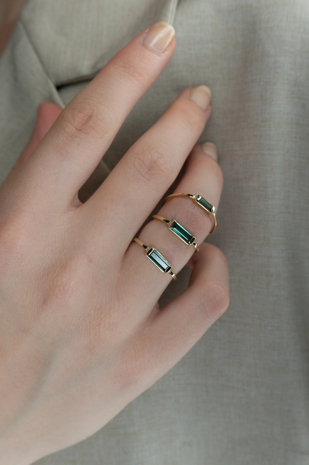 Baguette Ring Everyday