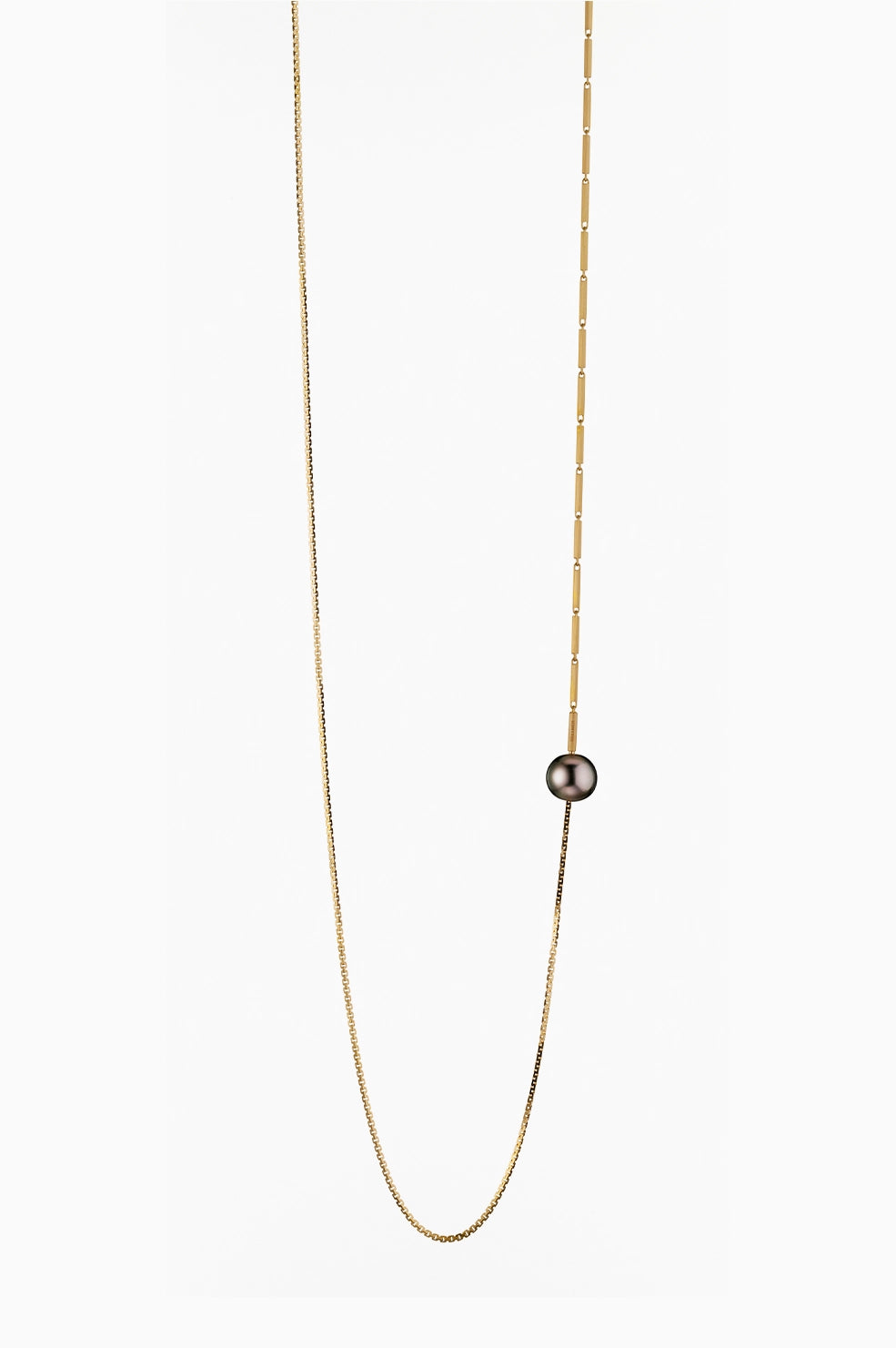 Fuse Lateral Pearl Necklace