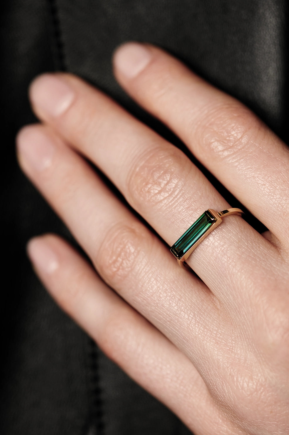 Baguette Ring Statement
